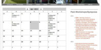 Events Calendar Page